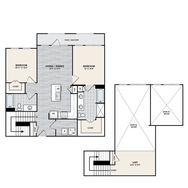 Floorplan - Vantage at Spring Creek