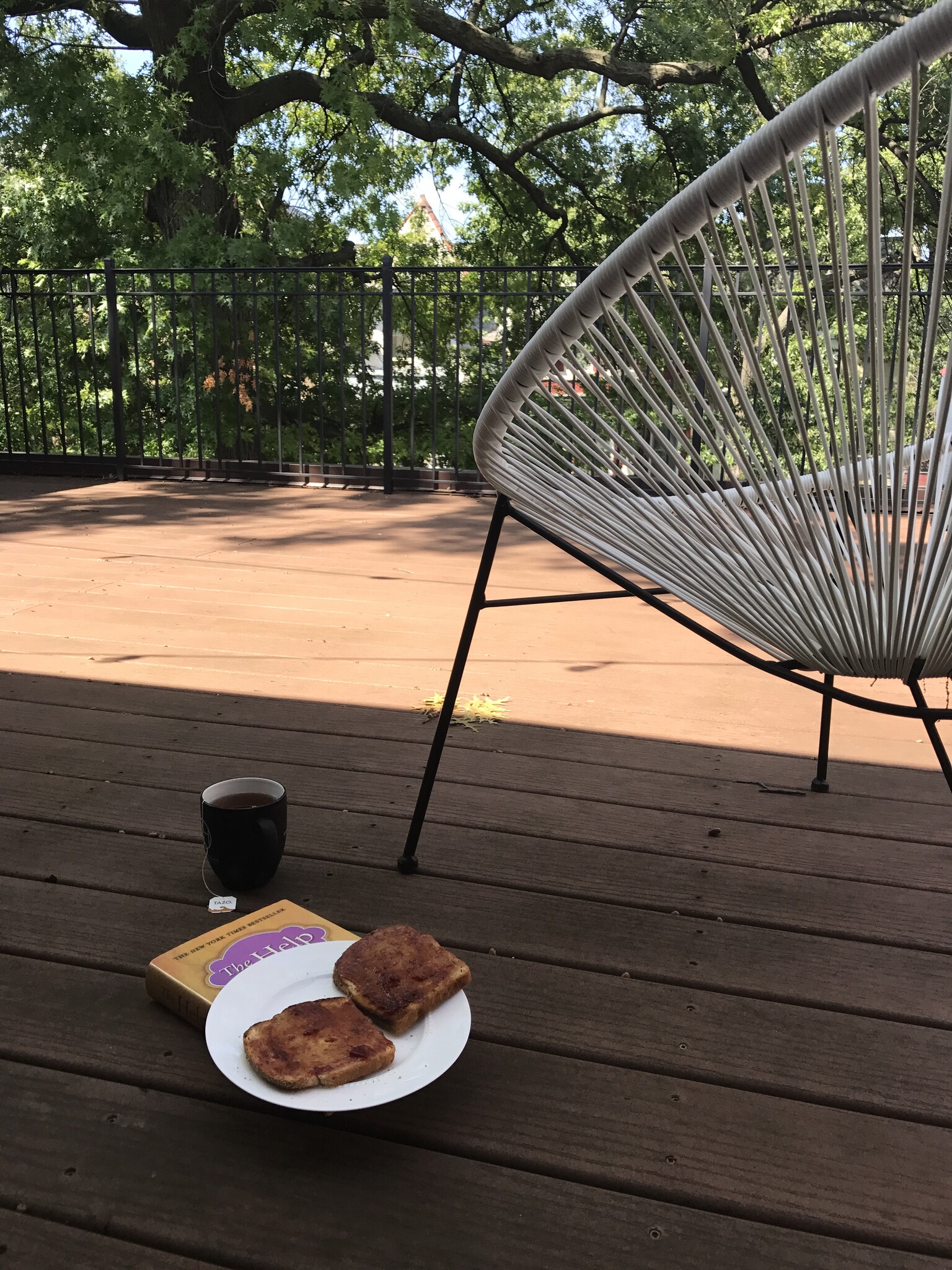 View from deck in spring/summer - 1907 3rd St NW