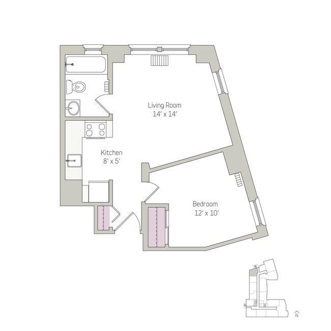 Floorplan - East Park Tower