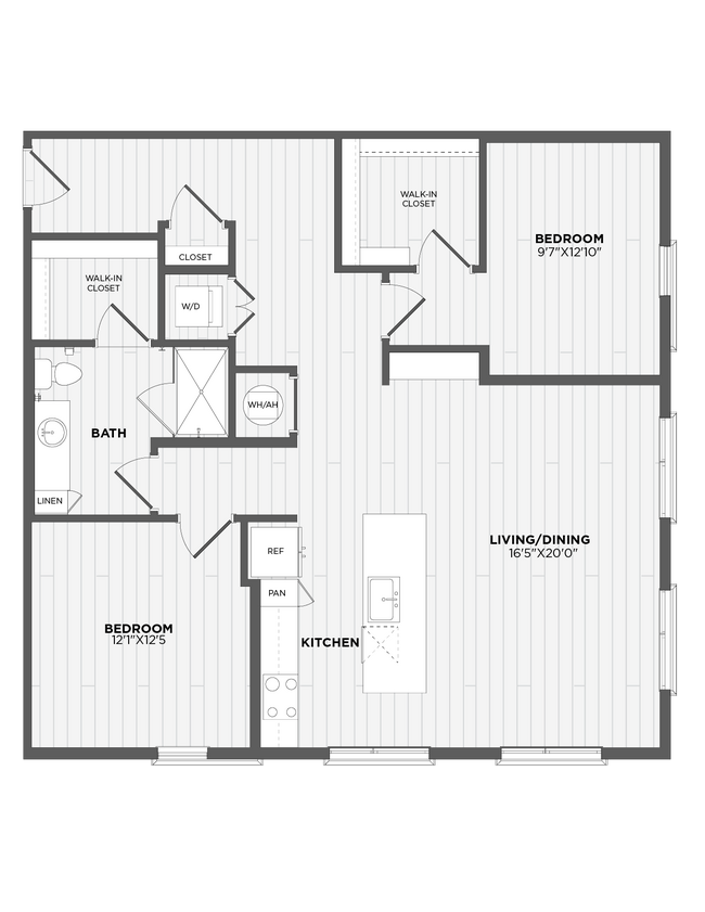 Floorplan - Aura 509
