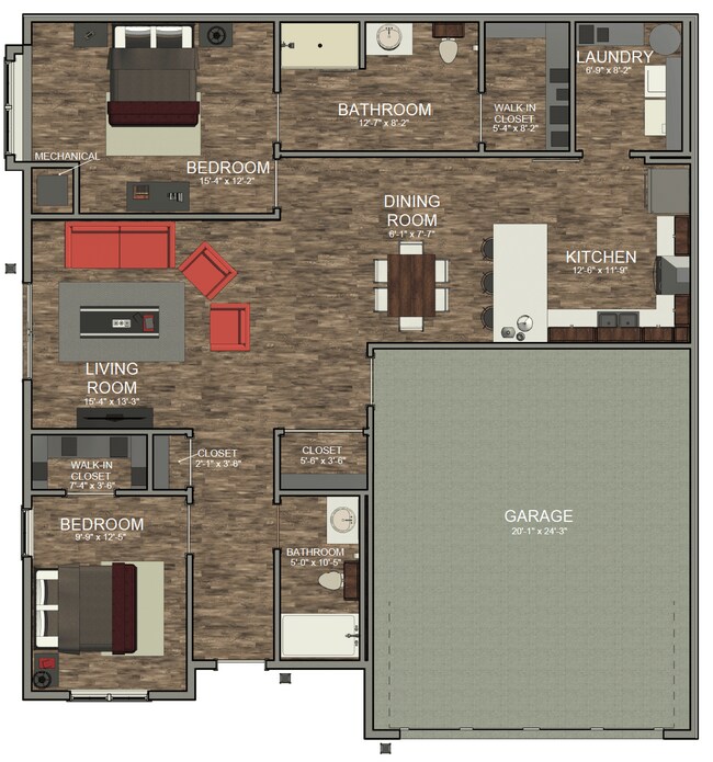 Floorplan - Morada at Maysville