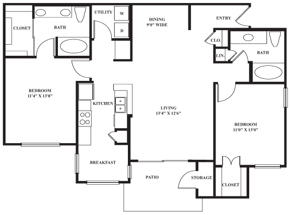 Floorplan - Desoto Ranch