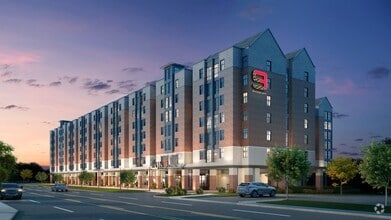Property Exterior Rendering - Nine at College Park Phase I