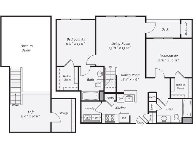Floorplan - Avalon Northborough