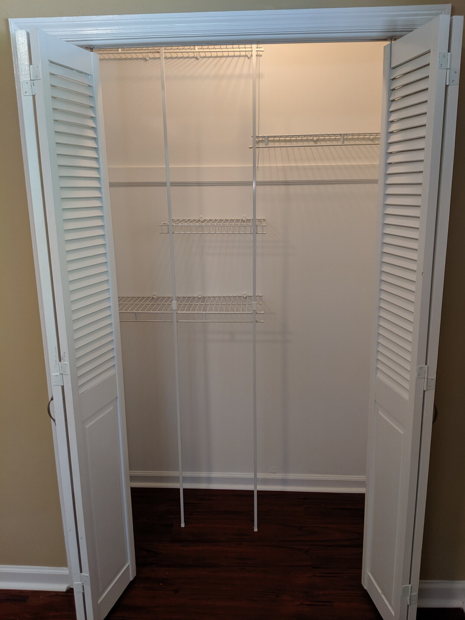 Bedroom closet - 1822 A, Lela Lane
