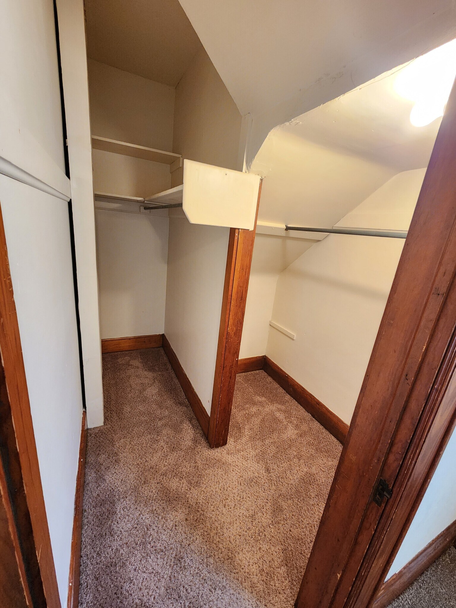 Bedroom 1: Walk-In Closet with Built-in Shelving - 2548 Jackson St