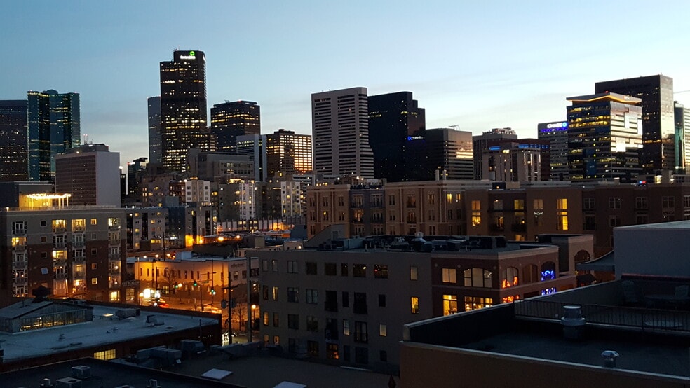 Skyline from the Rooftop - 2261 Blake Street