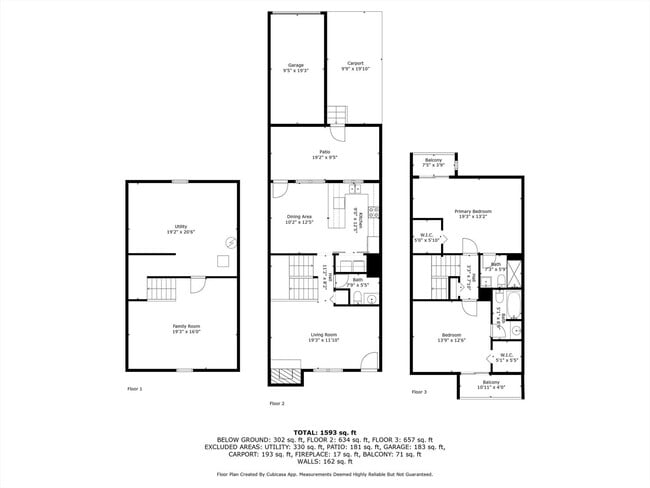 Building Photo - 2 bedroom 3 bath Updated townhome in Lakewood!