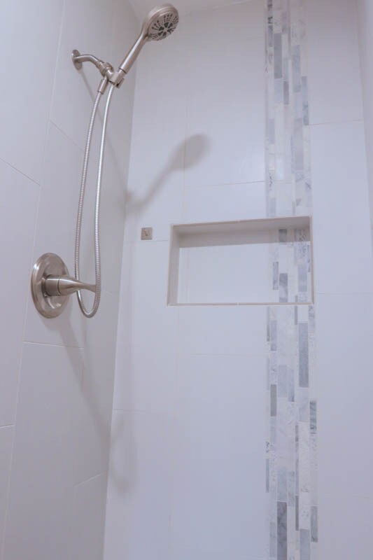 Inside the shower - 4005 Lake Mary Rd