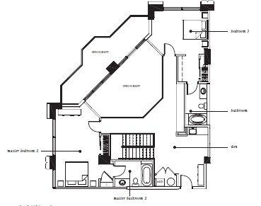 3BR/3.5BA - Gallery Condominiums