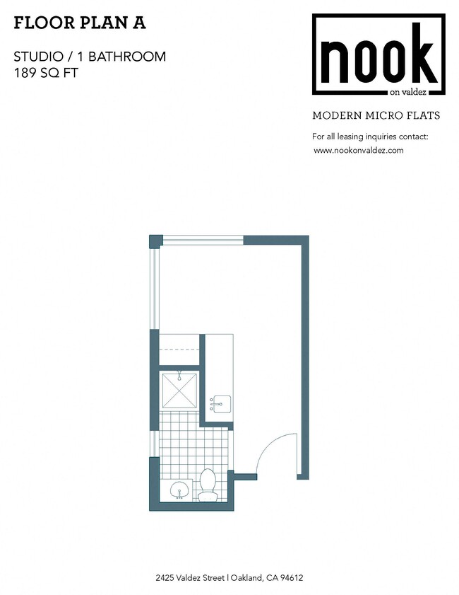 Floorplan - Nook on Valdez