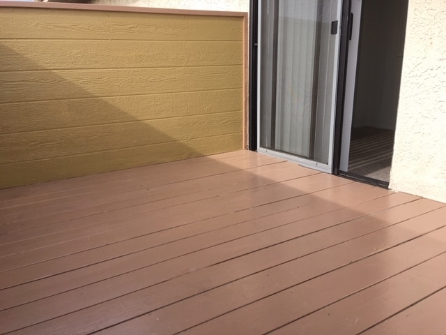 Patio upstairs - 14640 Burbank Blvd