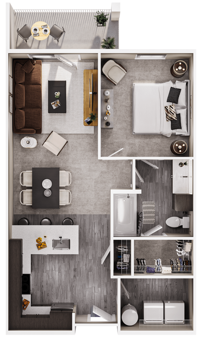 Floorplan - Altair Luxury Apartments