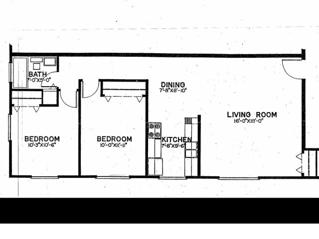 2BR/1BA - Huntington Circle