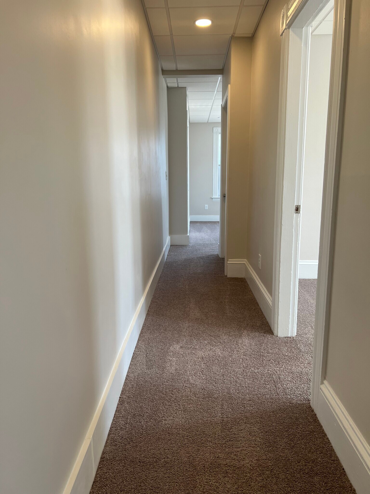 Hallway to bedroom and living room - 75 Boynton St