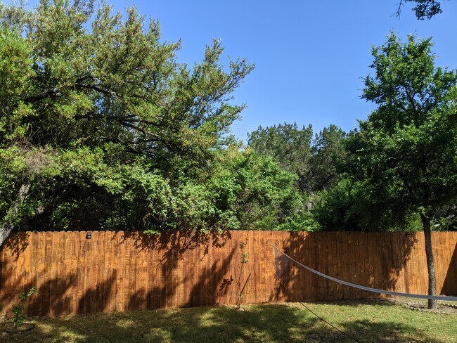 greenbelt backyard - 13204 Hymeadow Cir