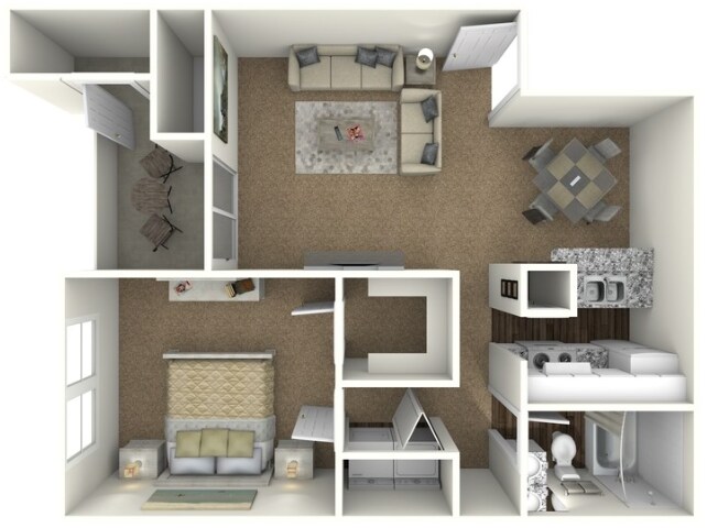 Floorplan - Hawke Apartment Homes