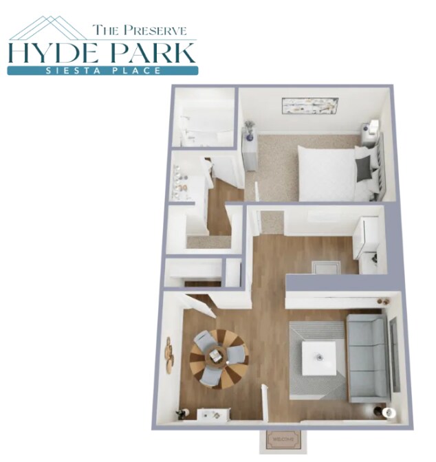 Floorplan - The Preserve Hyde Park - Siesta Place
