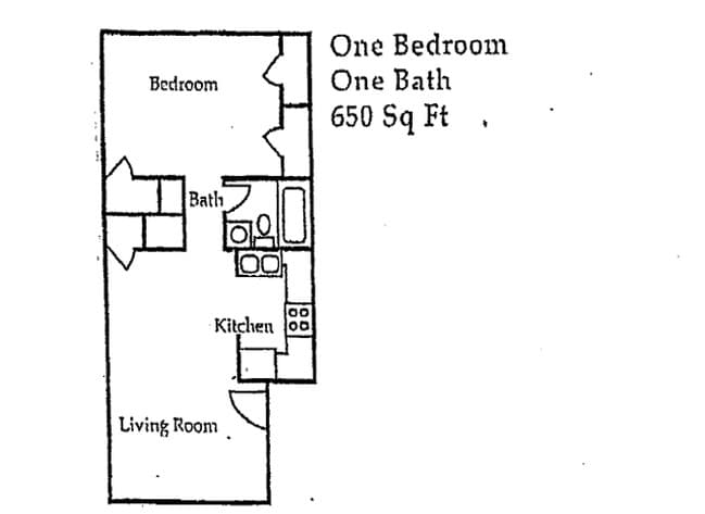 1BR/1BA - Lapalco Court