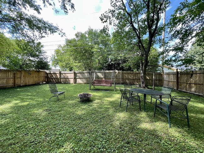 Back yard (updated photos showing improvements to back yard including stained fence coming soon) - 505 Humes Ave NE