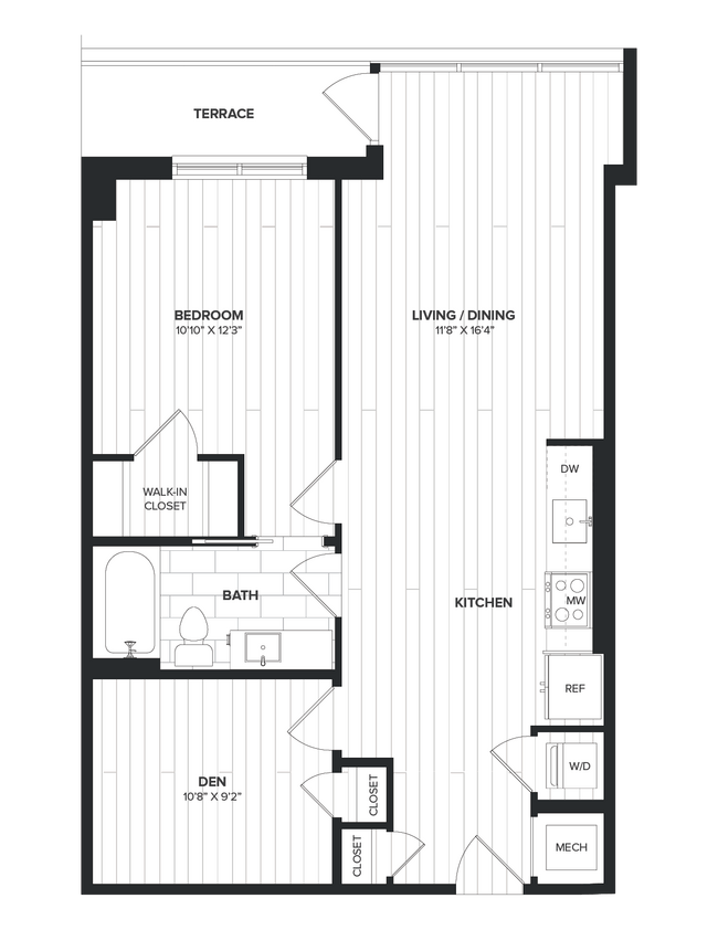 Floorplan - The Milton