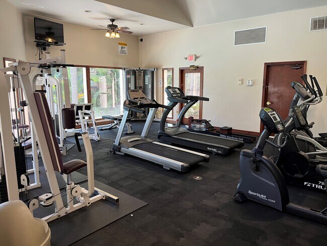 Gym facilities - 3927 Nobel Dr