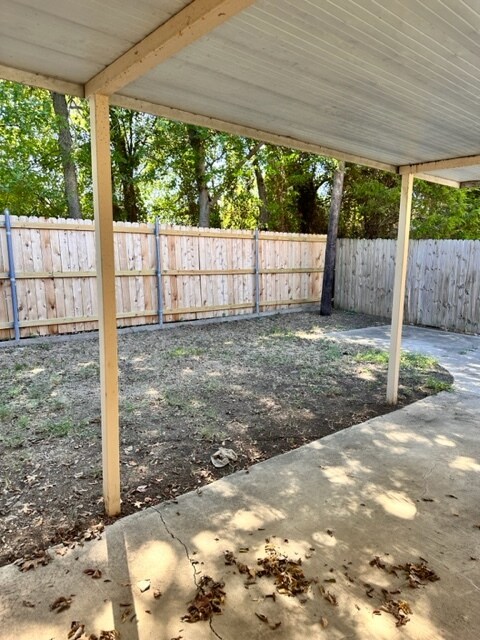 Backyard view - 7720 Sable Ln