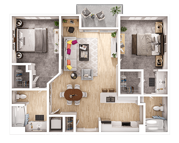 Floorplan - The Guild North Hollywood