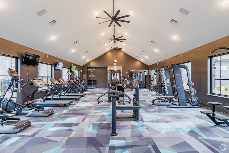 Fitness Center - Prism at Diamond Ridge Luxury Apartment Homes