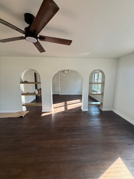 Living room to dining room - 822 NE 17th St