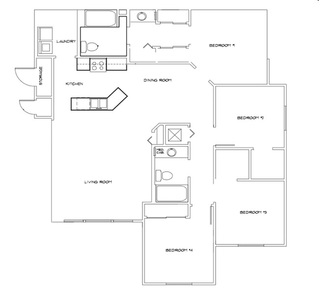 4BR/2BA - Creekside at Bellemeade