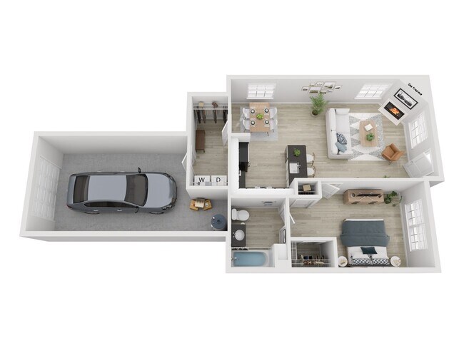 Floorplan - Bradley Park Apartments