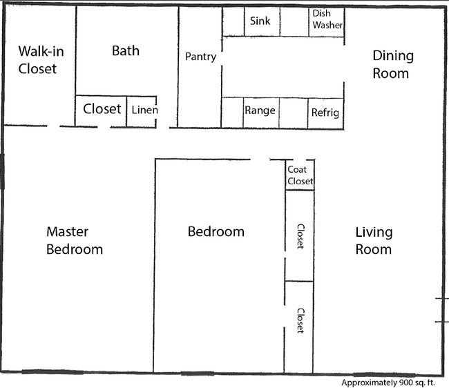 2BR/1BA - Conwayborough Apartments