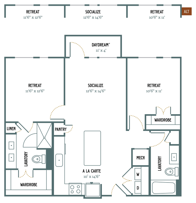 Floorplan - Gatsby on Ross