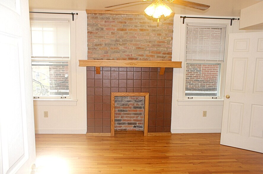 2BR fireplace - 5840 Alderson St