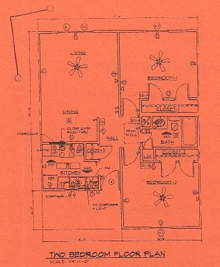 2BR/1BA - River Pointe Apartments