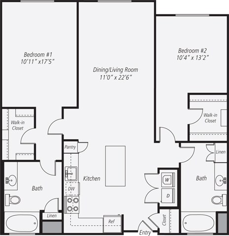 Floorplan - Avalon Ocean Avenue
