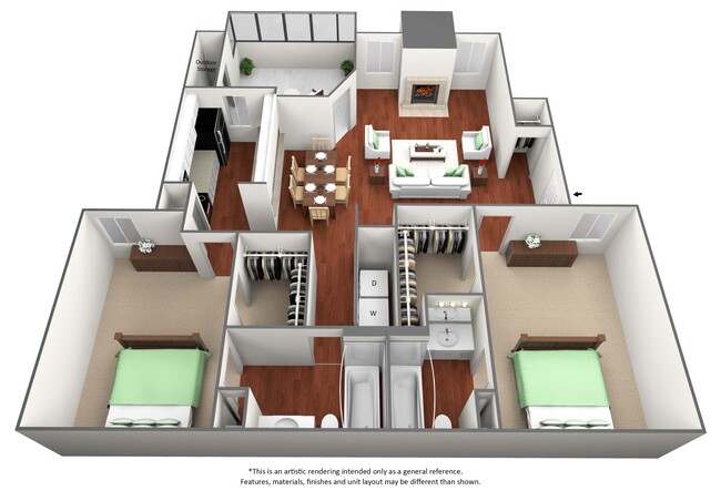 Floorplan - The Glen at Highpoint