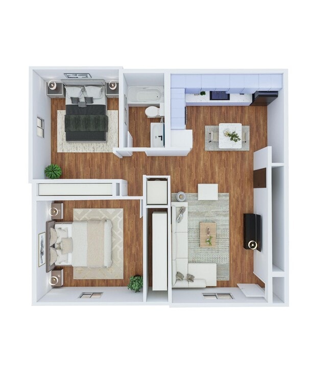 Floorplan - Greenway Trail Apartments