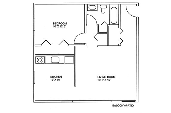 1BR/1BA - Elm Ledge Apartments