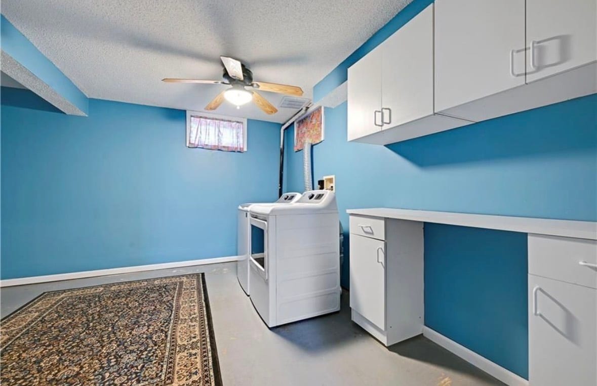 laundry room in basement - 12417 W 56th St