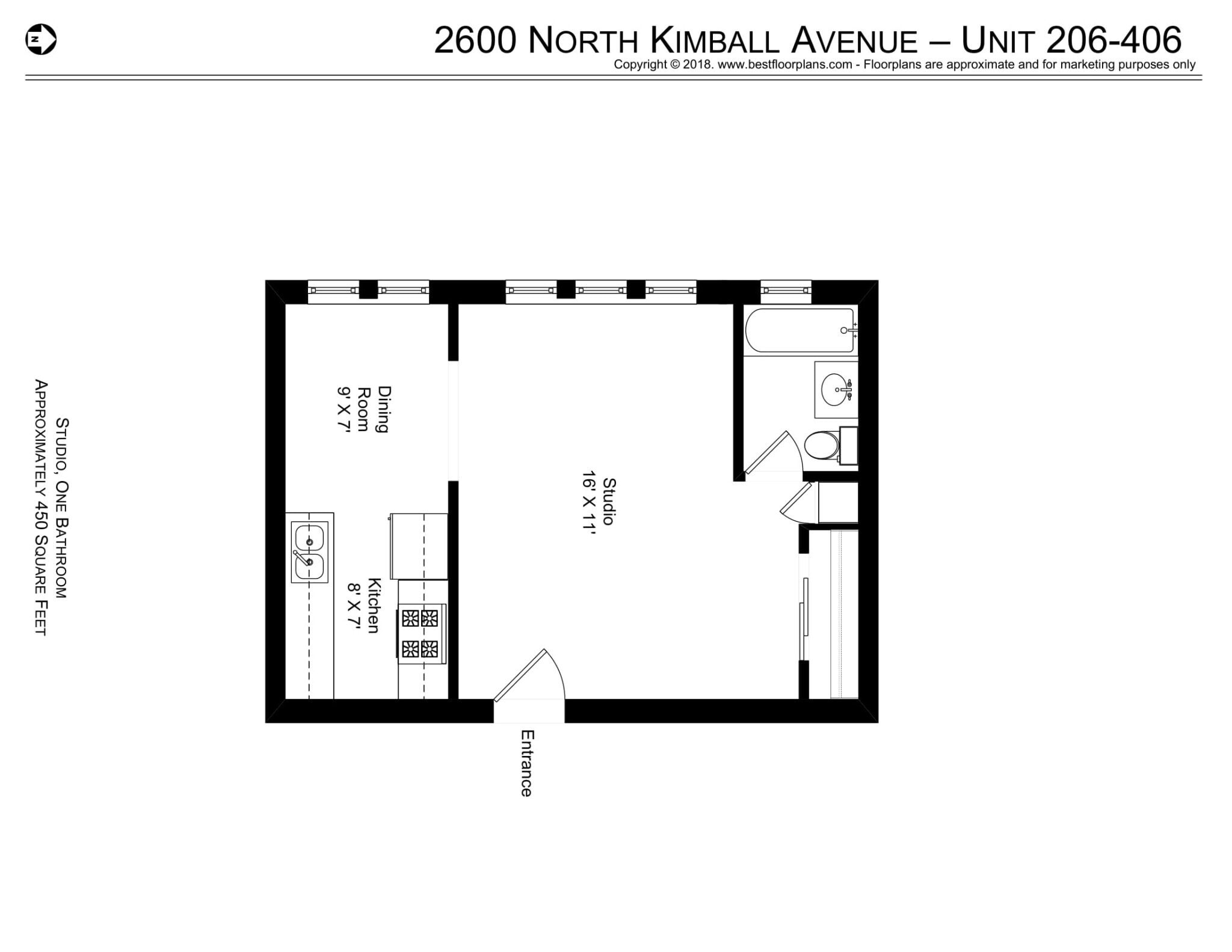 Building Photo - 2600 N Kimball Ave