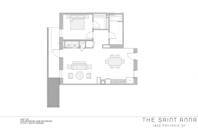 Floorplan - The Saint Anna