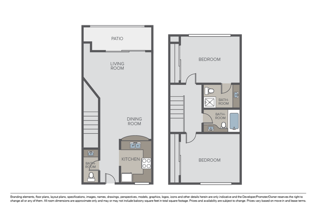 Plan 2C Townhome - Wilshire Promenade