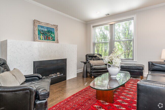 2BR, 2BA - 1,308SF - Living Room - The Dennison