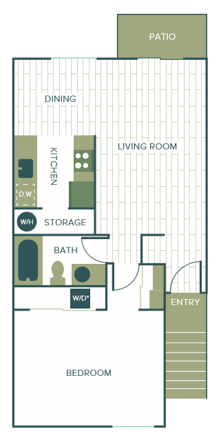 Floorplan - The Timbers