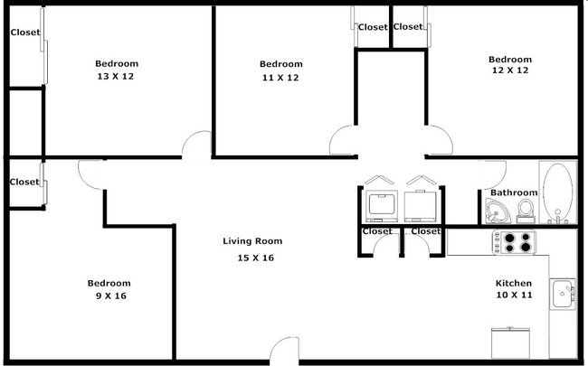 4BR/1BA - Pine Forest Homes