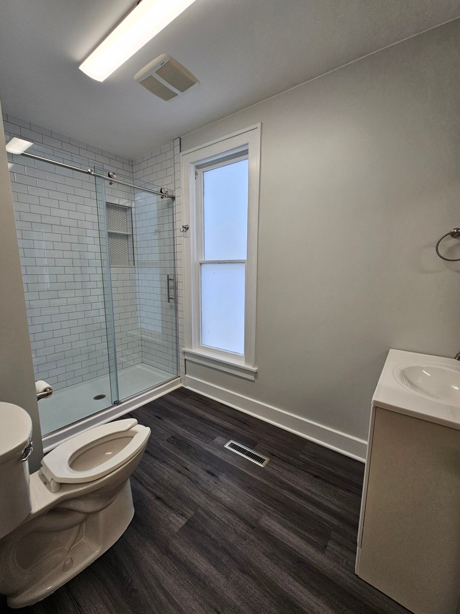 Main floor bathroom - newly remodeled - 206 N Charles St