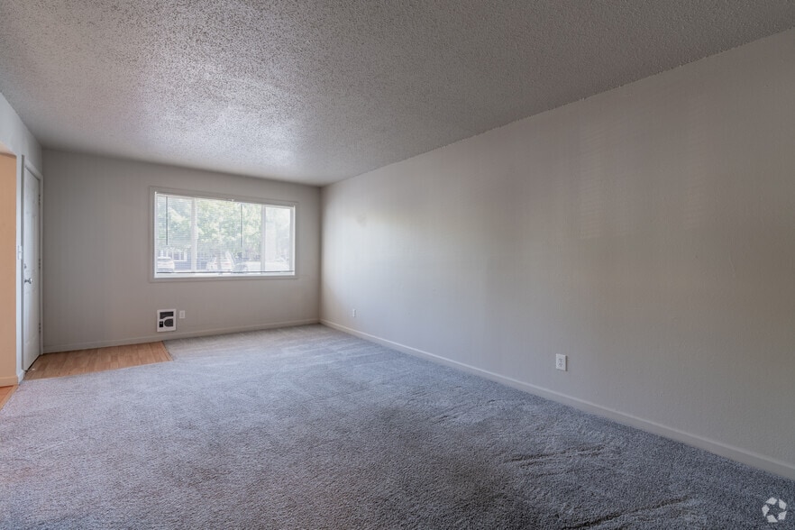 2BR, 1BA - 855SF - Living Room - Willow Lake Apartments
