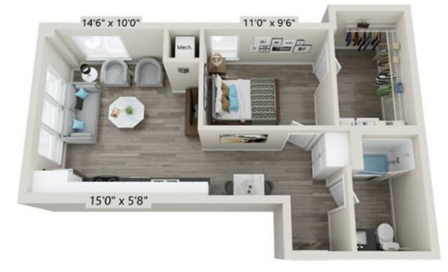 Floorplan - METRIC Apartments